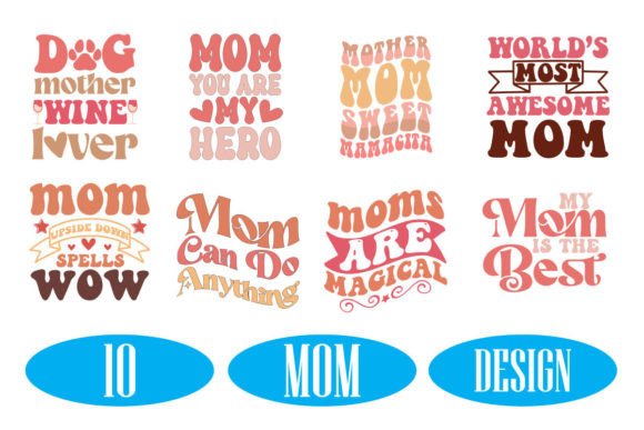 Download Happy Mother's Day Retro Mon SVG Bundle - Premium Resources