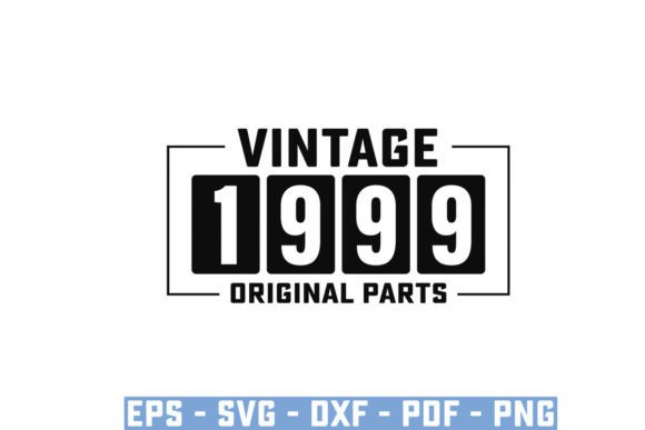 Download Vintage 1999 Original Parts Funny Svg - 1999 Collection