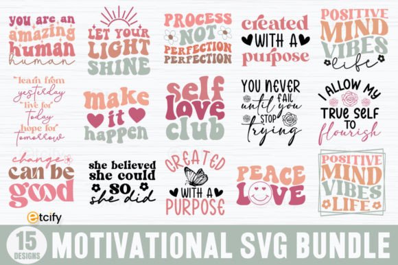 Download Motivational SVG Bundle - Motivational svg Collection